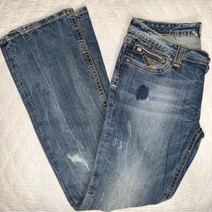 Y2K Rerock For Express Denim Bootcut Jeans For Women Size 8 Regular